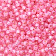 Miyuki seed beads 11/0 - Silverlined dyed rose alabaster 11-556